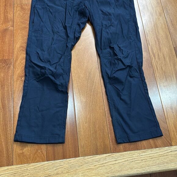 PrAna Men's Navy blue Straight Fit Draw string Starch Pants size 32 - Picture 3 of 13